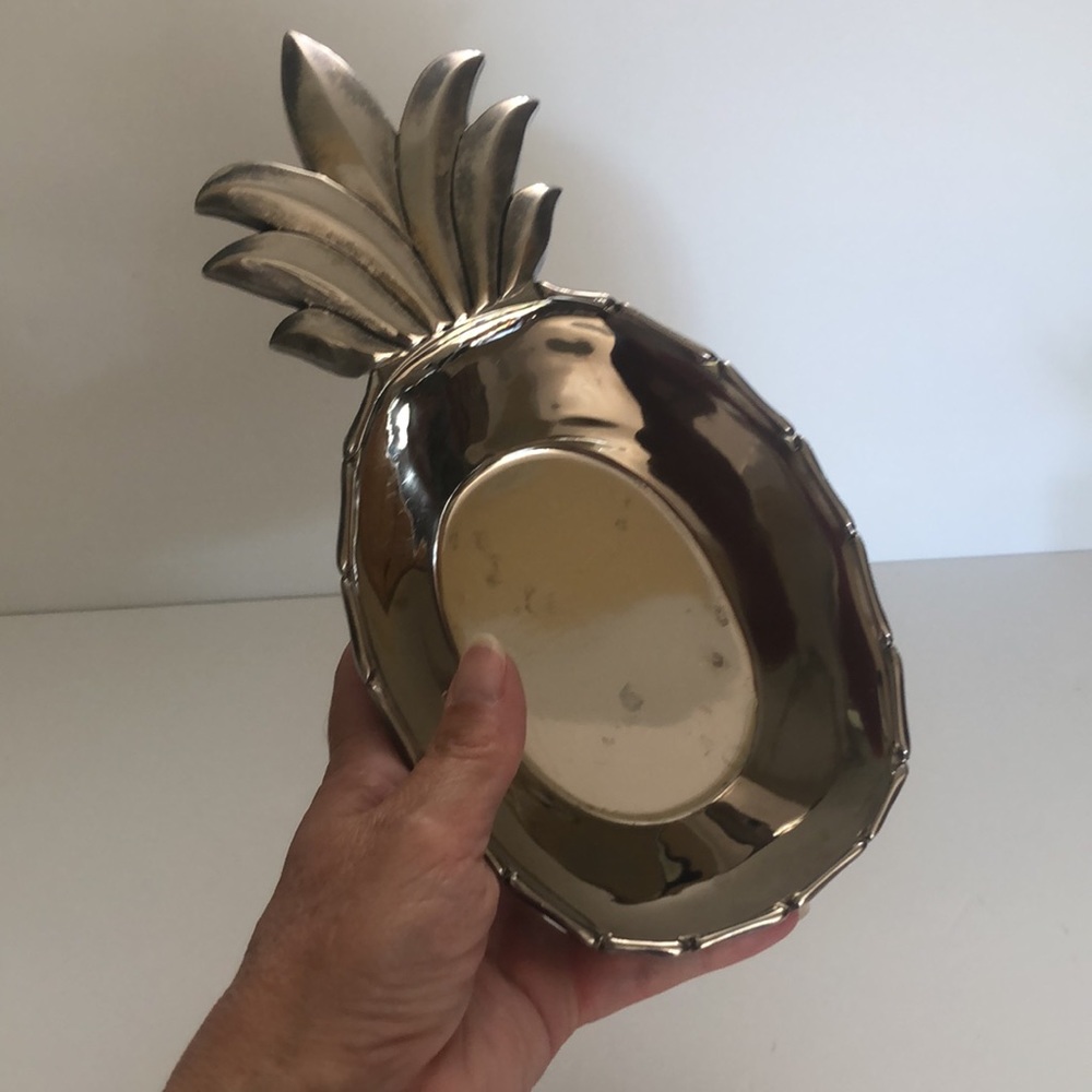 Godinger Silver Plate Pineapple Serving Dish